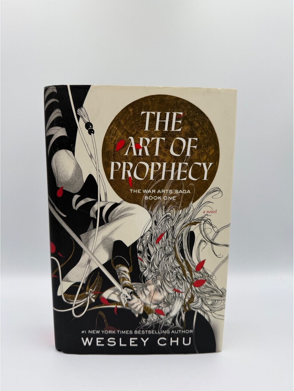First Edition The Art of Prophecy by Wesley Chu Hardcover Book